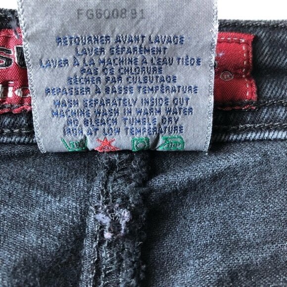 Parasuco Jeans Vintage Dark Gray Mom Jeans 27 - Picture 9 of 16